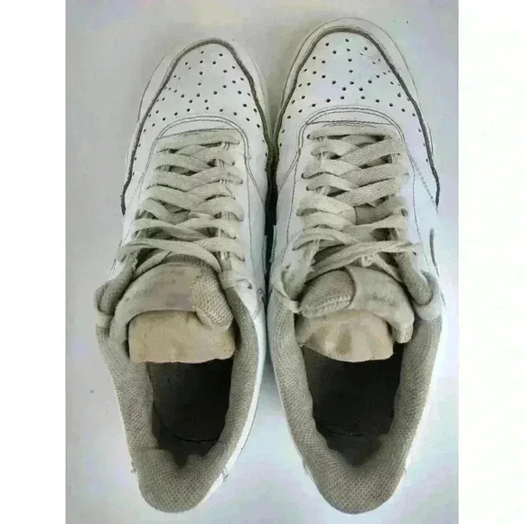 Nike Court Vision Low CD5434-100 Triple White AF1 Sneakers Shoes Womens Size 10 - Picture 7 of 11